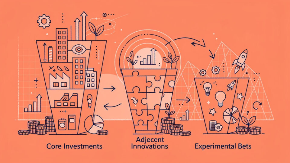 Portfolio inwestycji: jak dzielić budżet na core, adjacent i bets